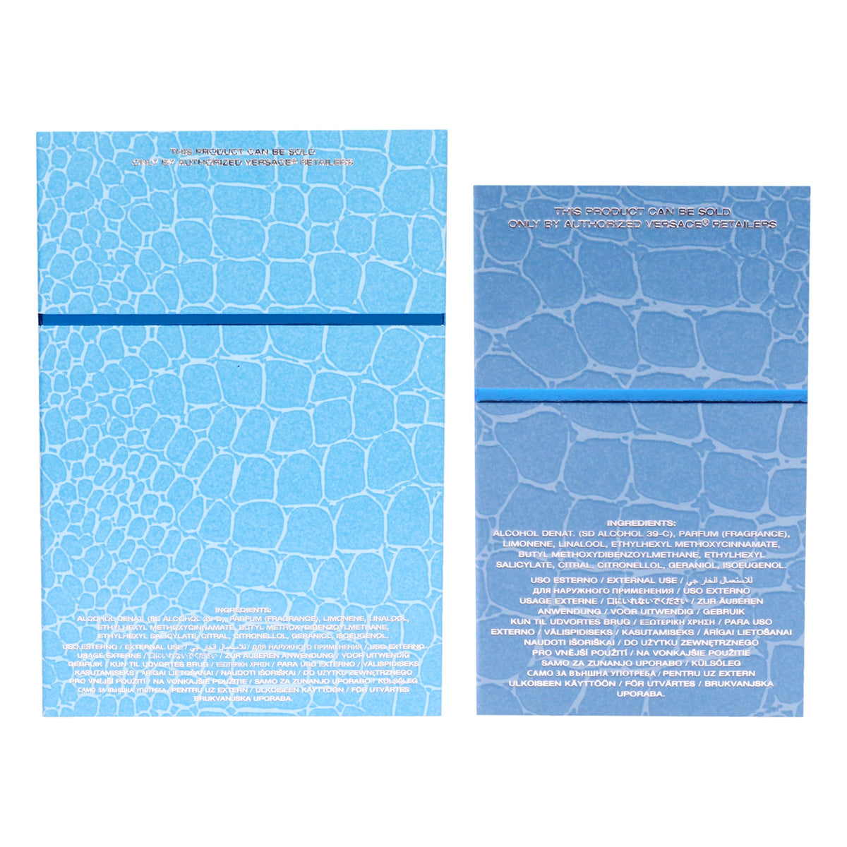 Perfume de hombre (2 unidades) eau de toilette 3,4 oz + 1 oz