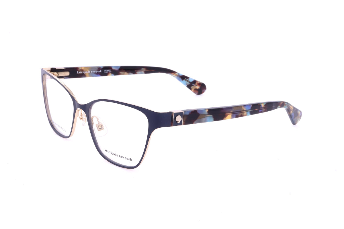 Gafas 52 mm color azul y dorado