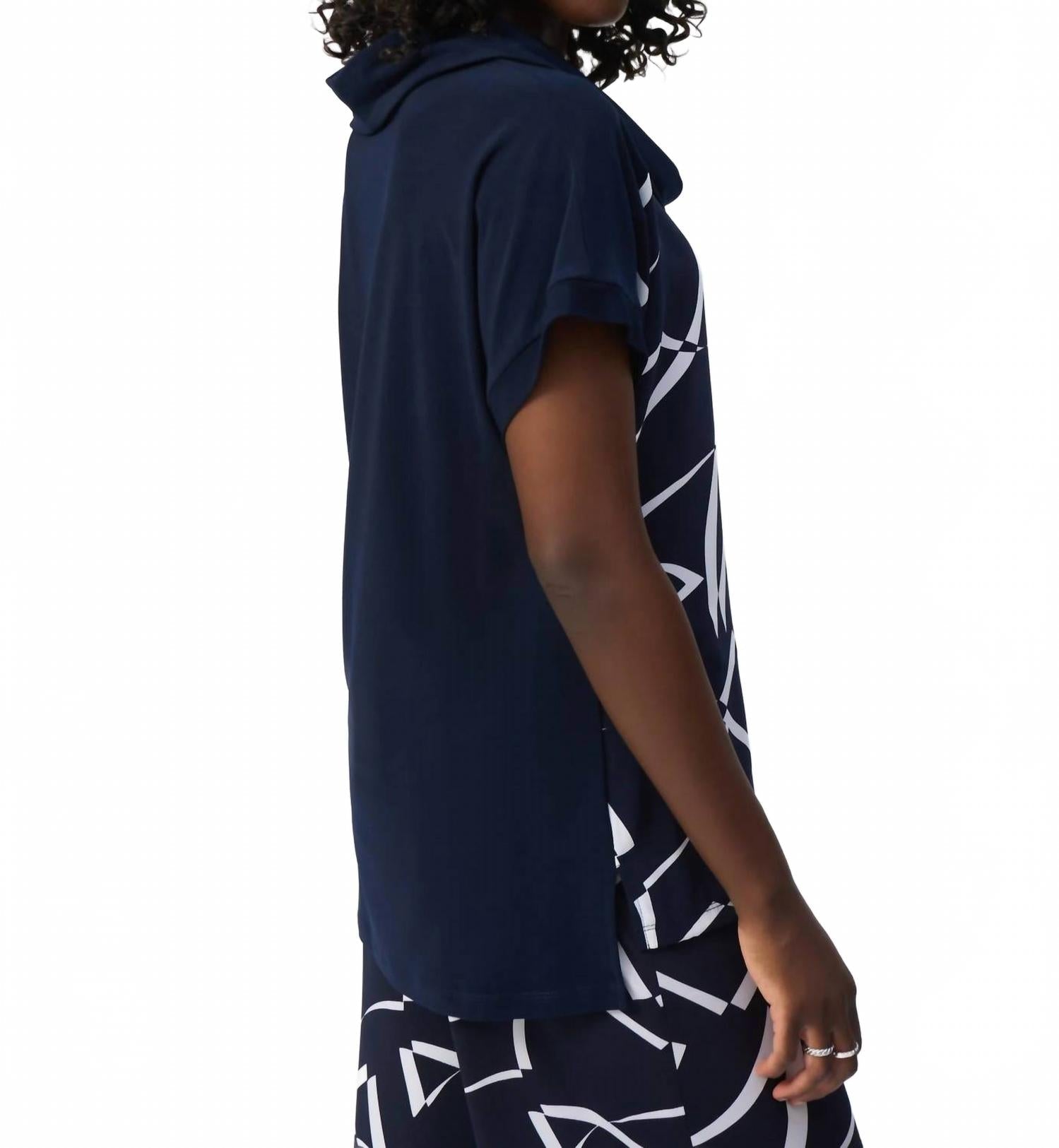 Top color azul