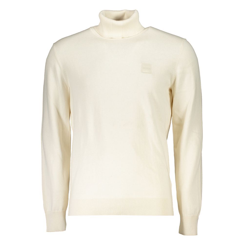 Buzo de hombre de algodón con cuello alto