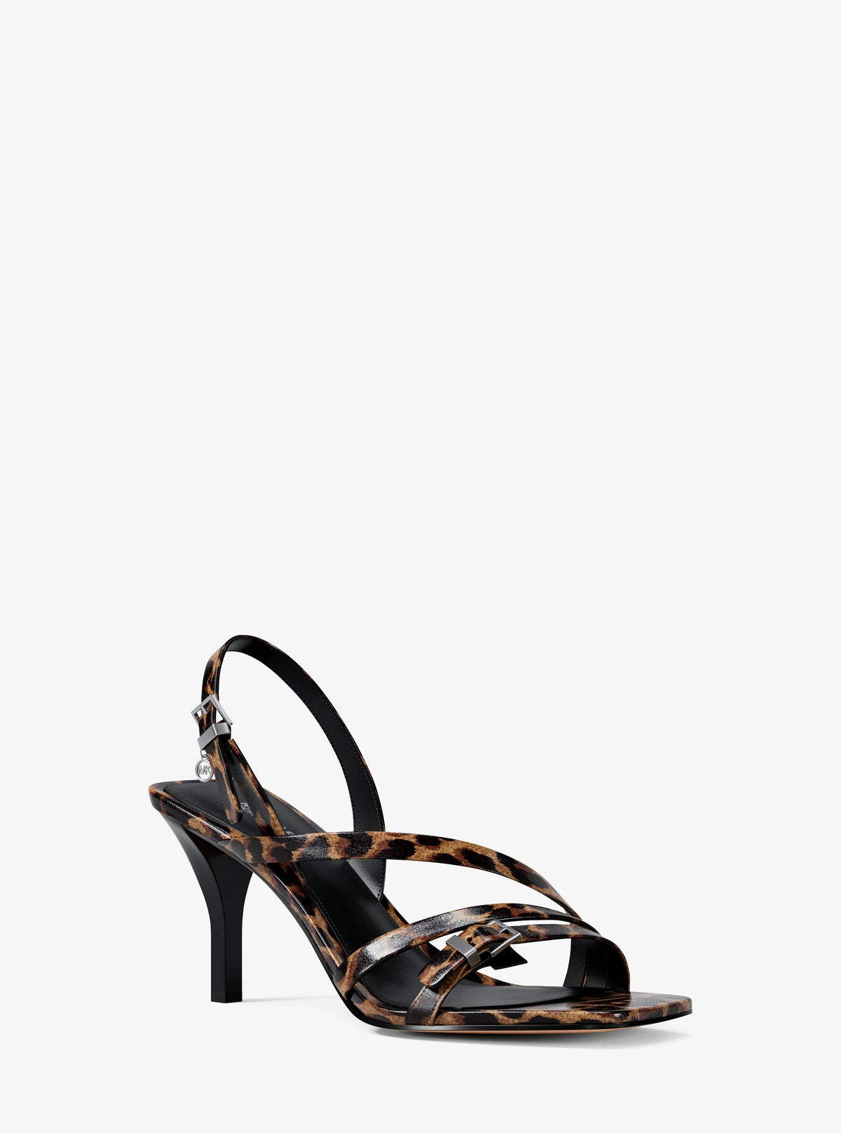 Sandalias con estampado animal