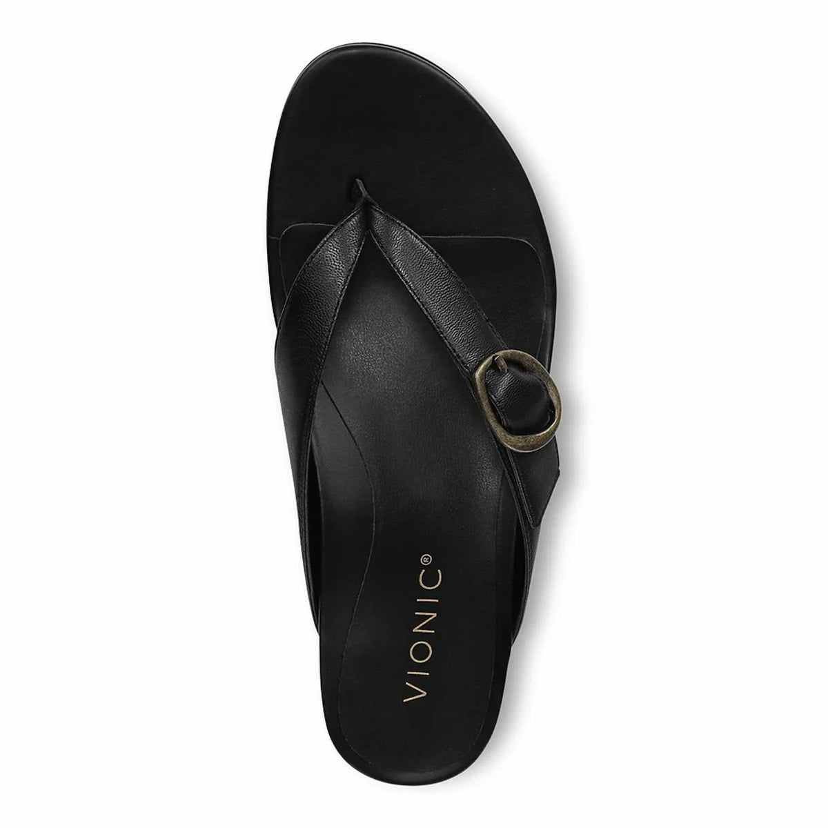Sandalias de mujer de cuero color negro
