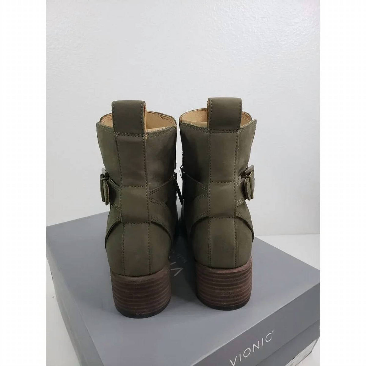 Botines de mujer de nobuk impermeables