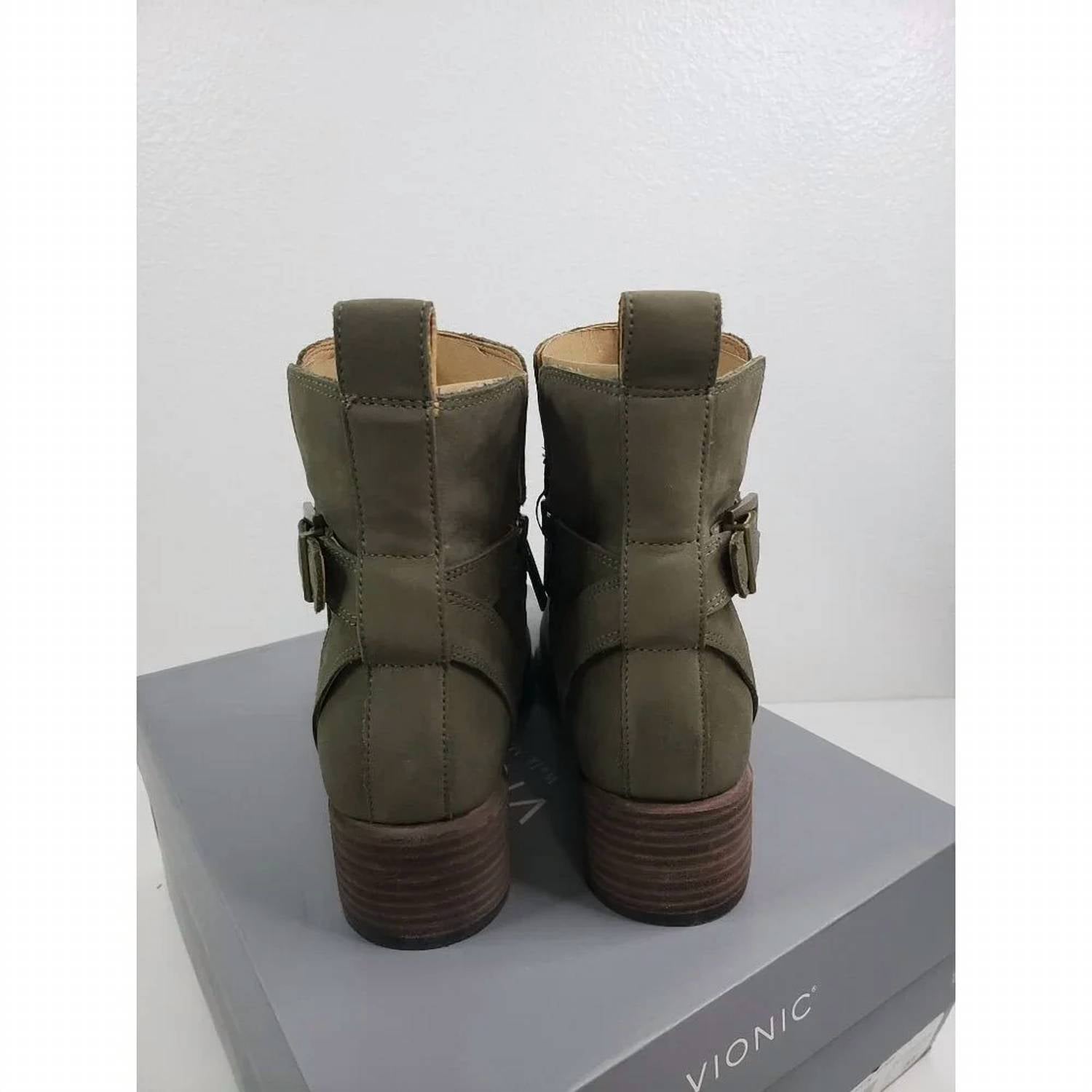 Botines de mujer de nobuk impermeables
