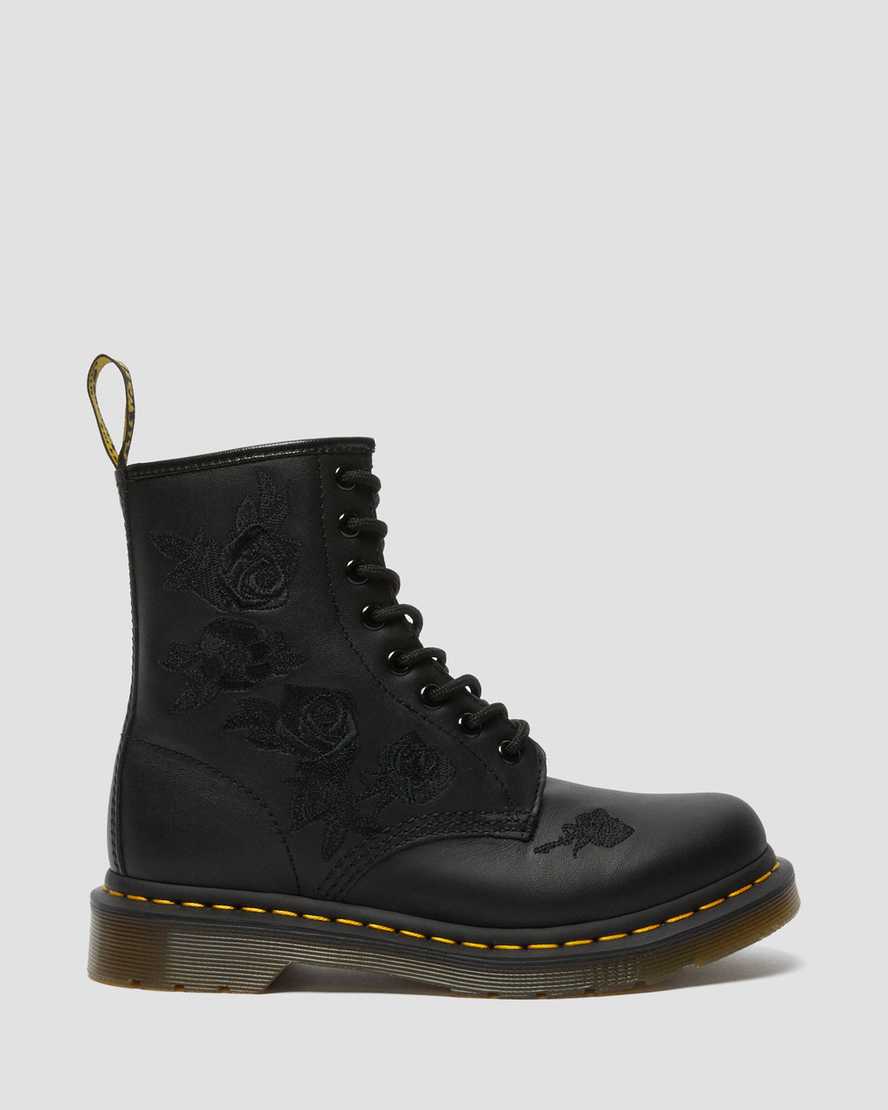 Botas de mujer con estampado floral