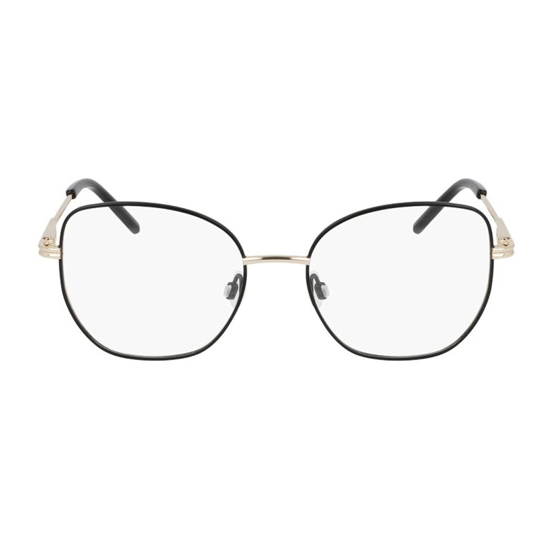 Gafas 51 mm color negro y dorado
