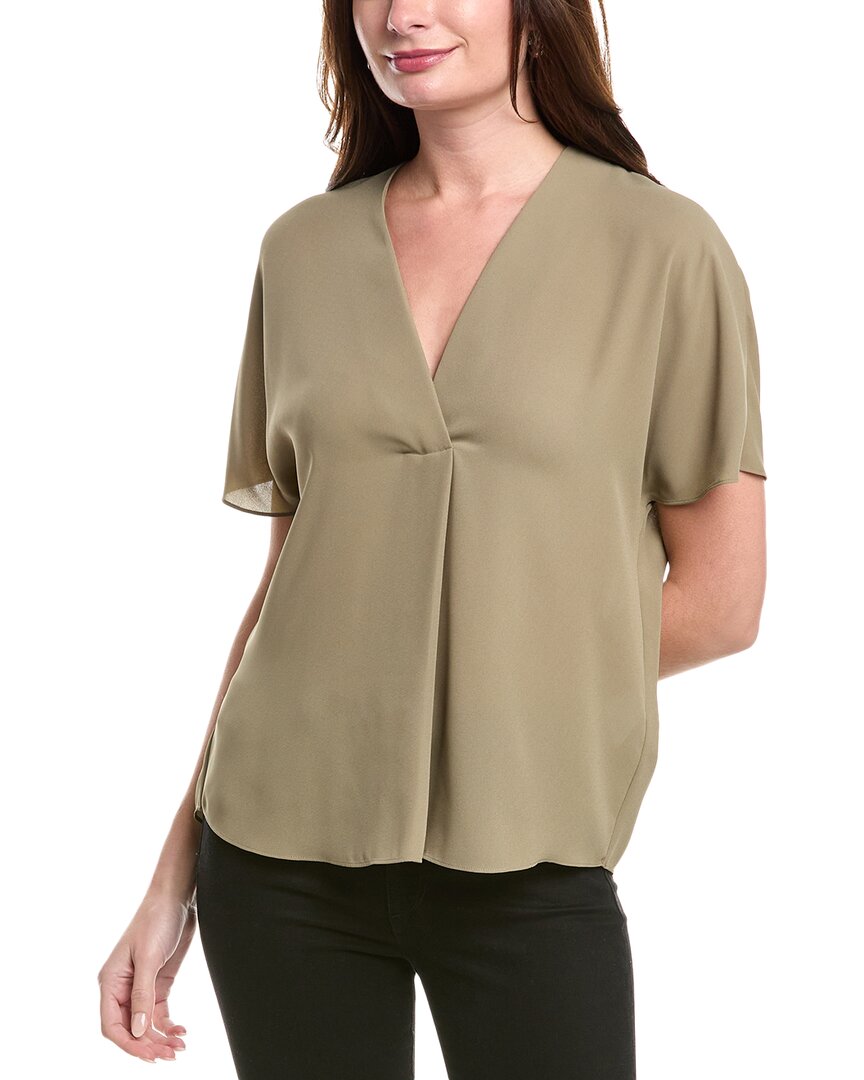 Blusa con cuello en V