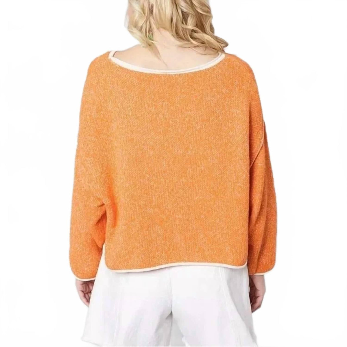 Suéter color naranja