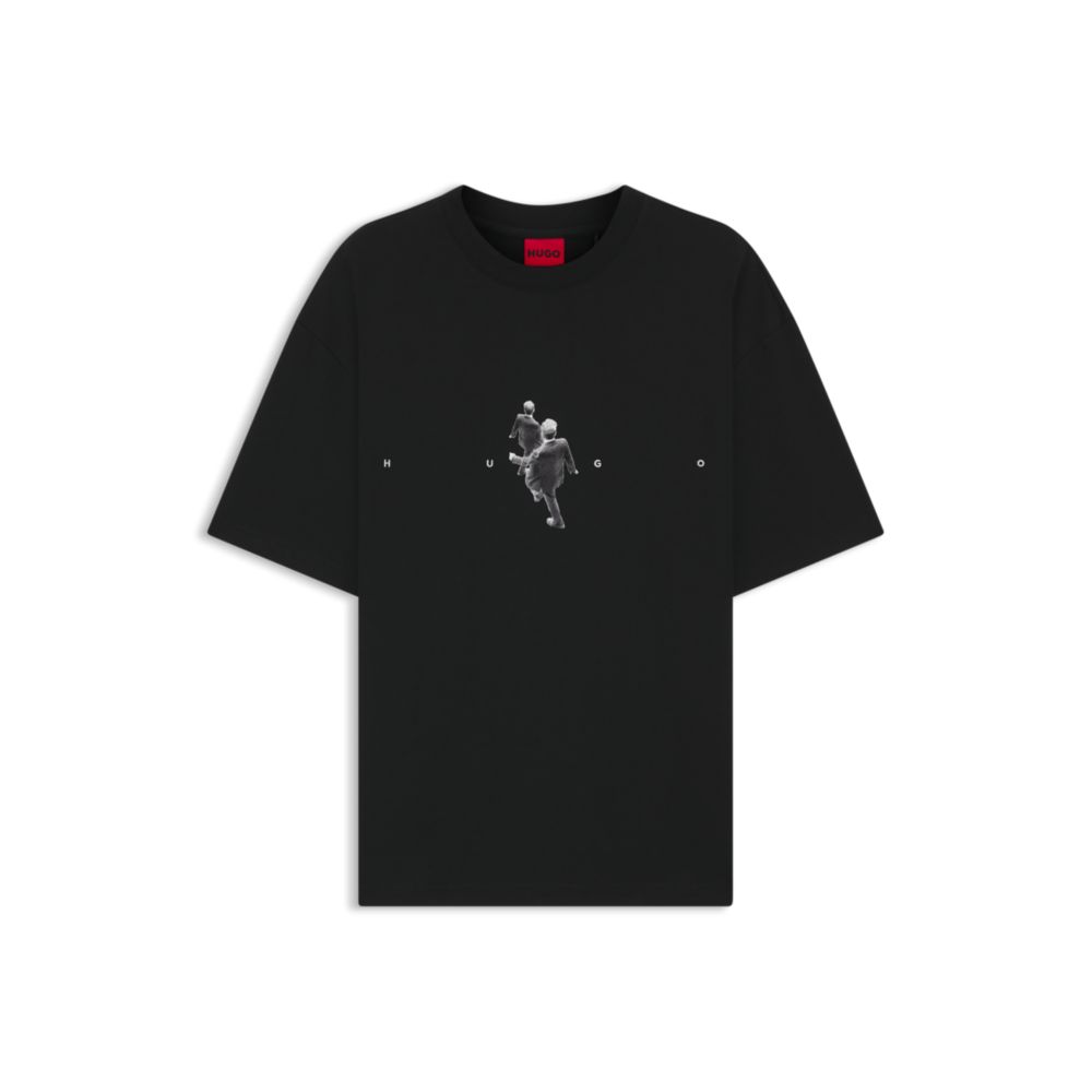 Camiseta de algodón con estampado
