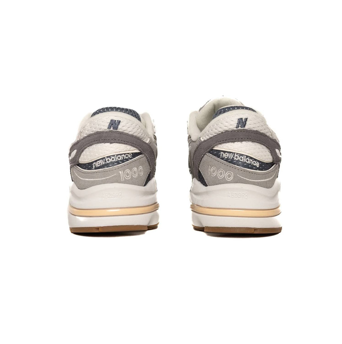 Tenis de hombre color azul y gris