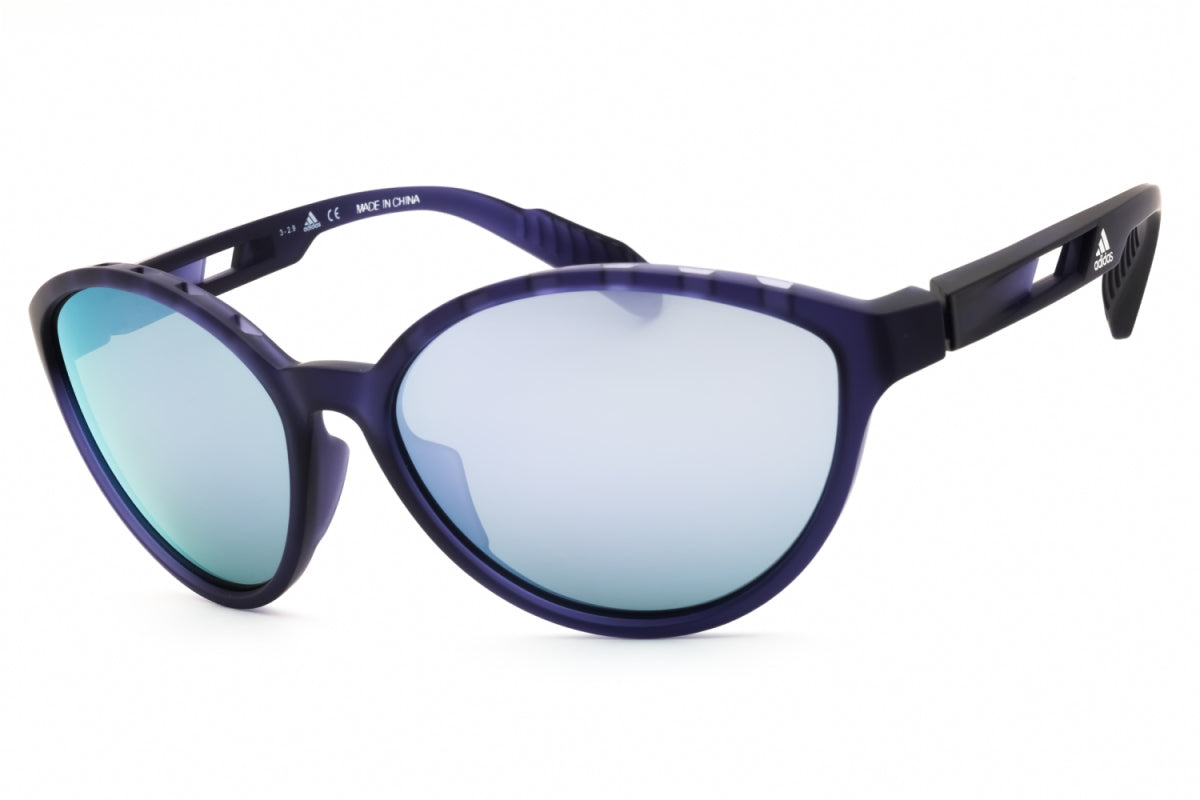 Gafas con lentes polarizados color violeta