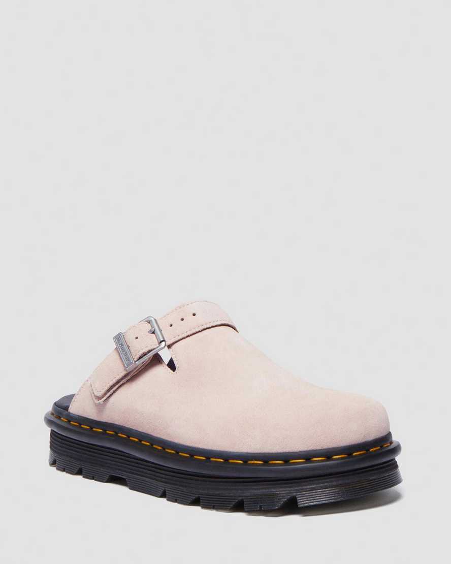 Zapatos de gamuza con plataforma