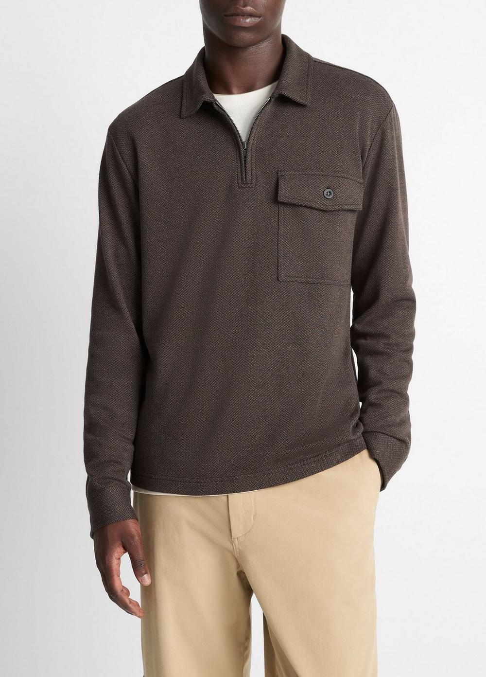 Polo de mezcla de algodón