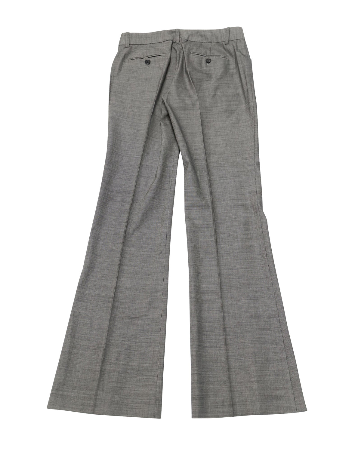 Pantalón de lana color negro