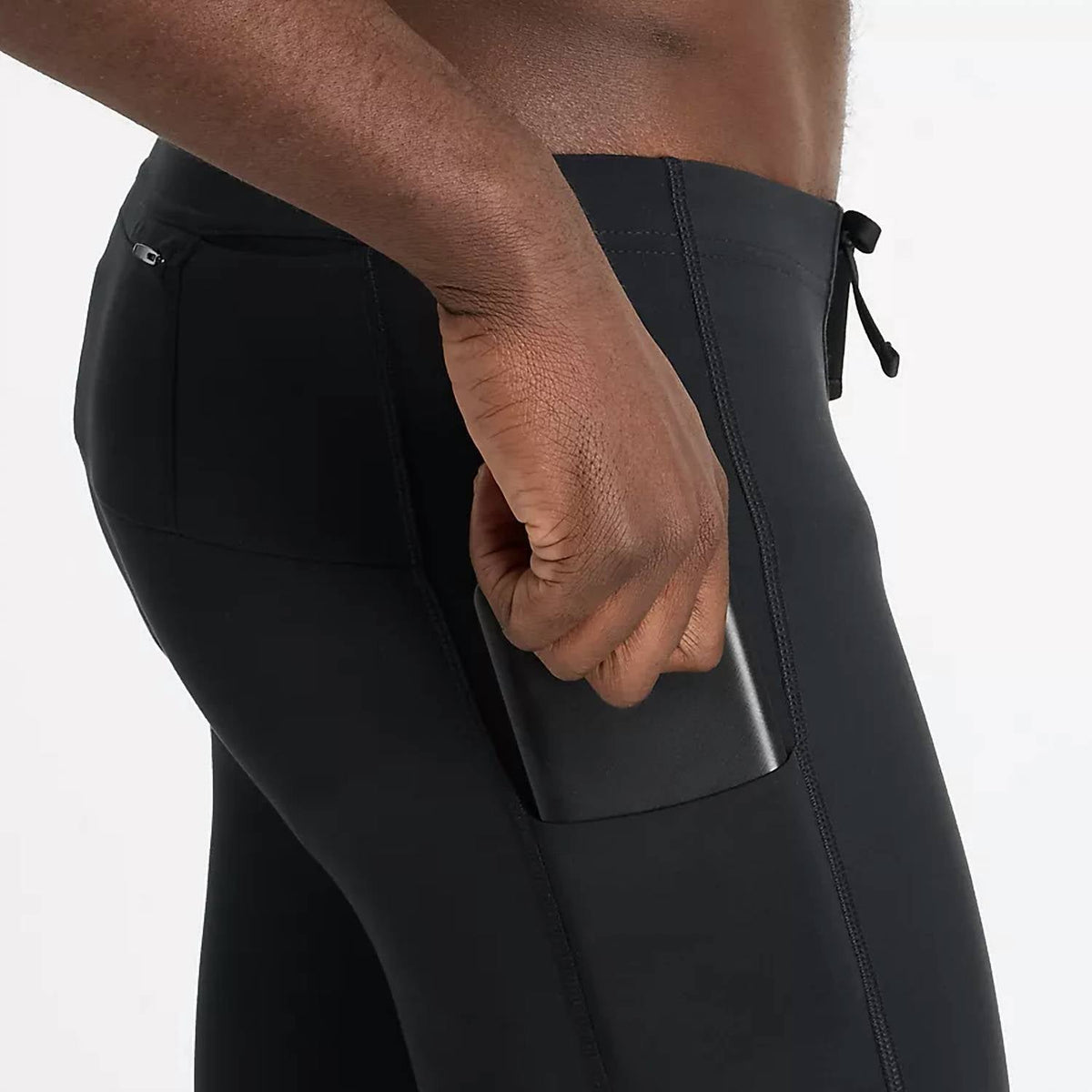 Leggings de hombre color negro