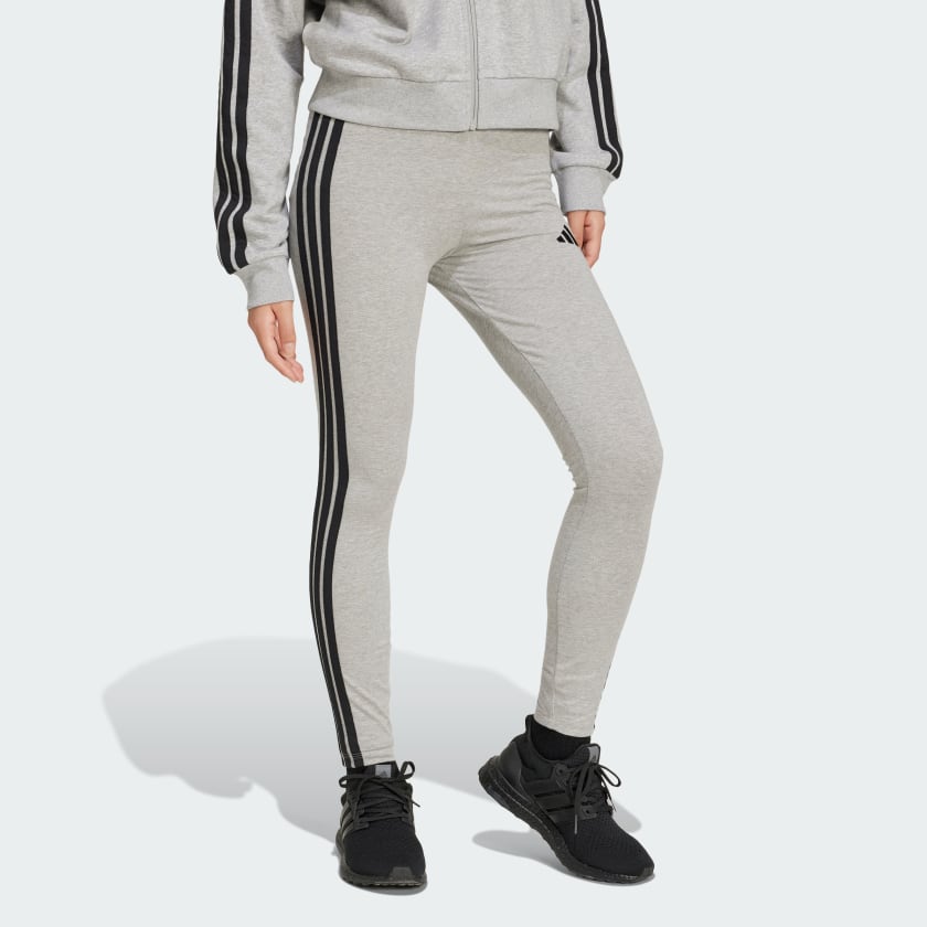Leggings de mujer de algodón a rayas