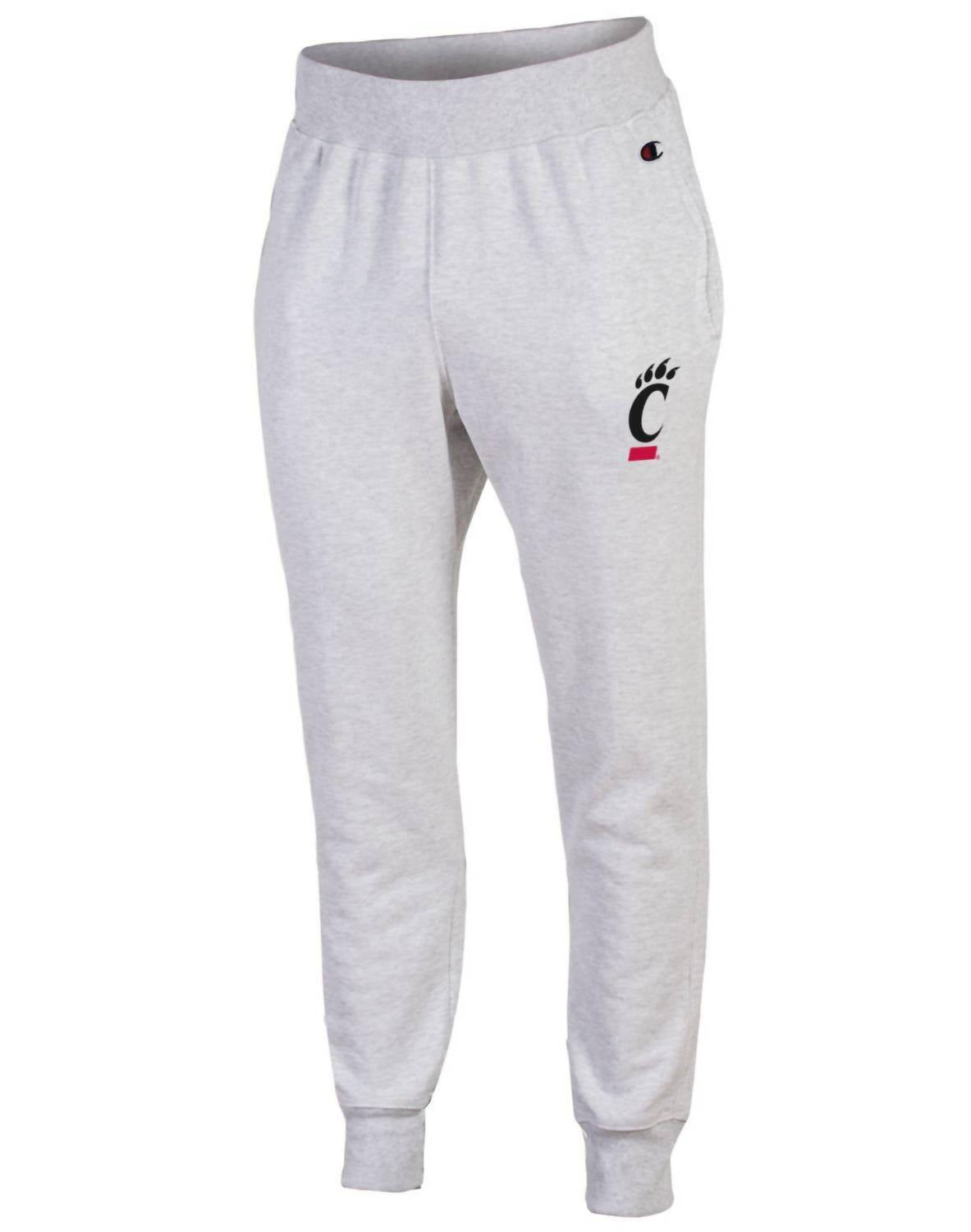 Pantalón deportivo color gris y plateado