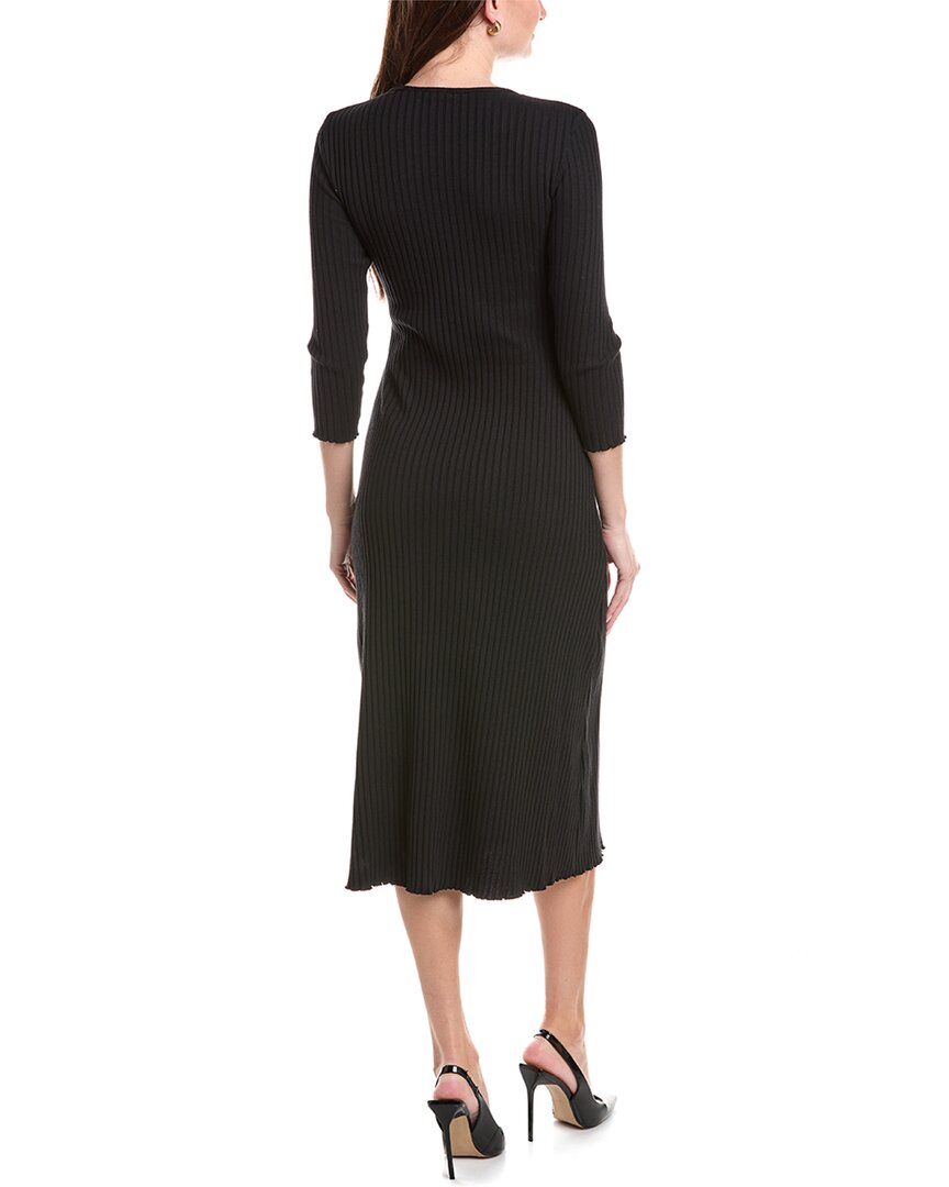 Vestido con cuello redondo