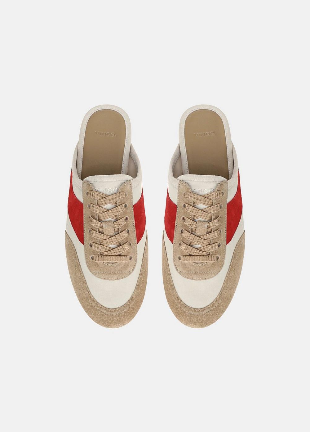 Zapatos destalonados de gamuza