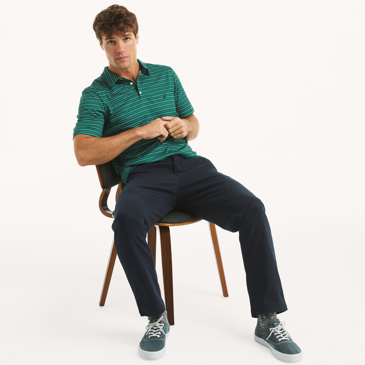 Polo de hombre a rayas