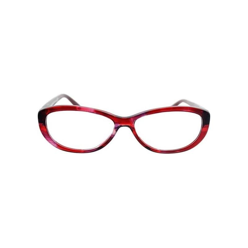 Gafas 54 mm color rojo