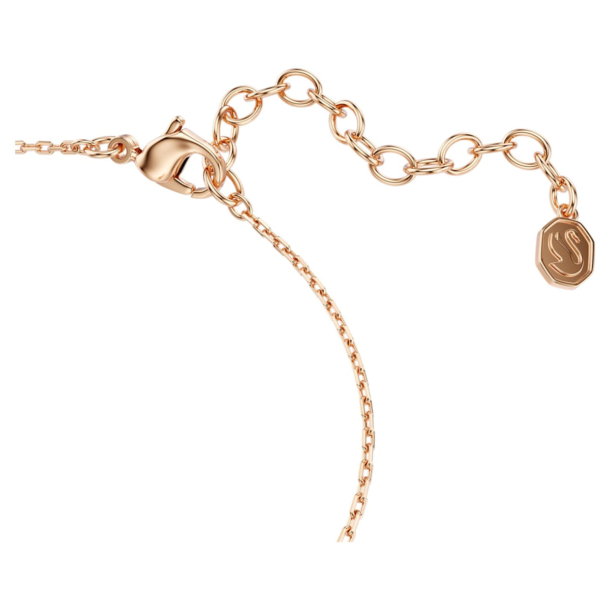 Pulsera color oro rosa y blanco
