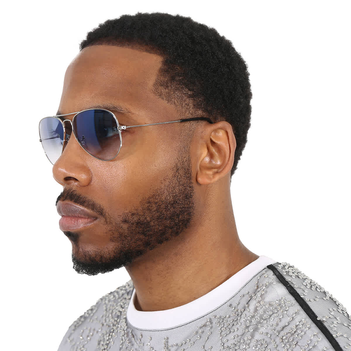 Gafas de sol unisex color azul claro