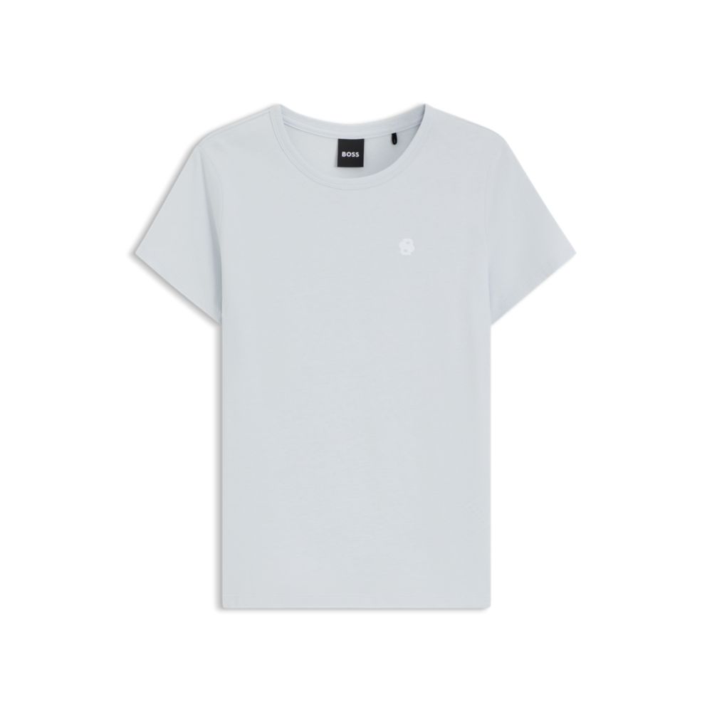 Camiseta de algodón de corte ajustado