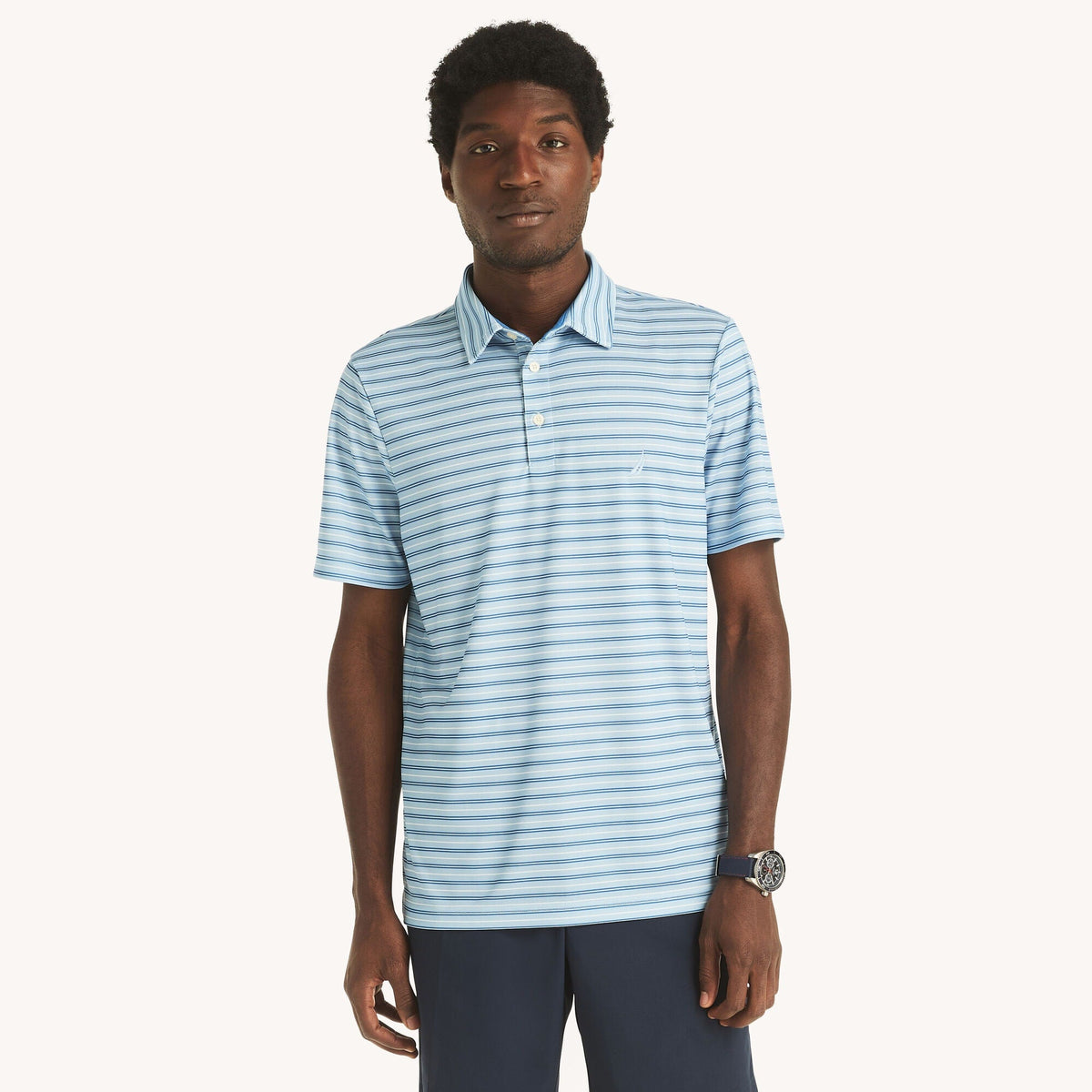 Polo de hombre a rayas