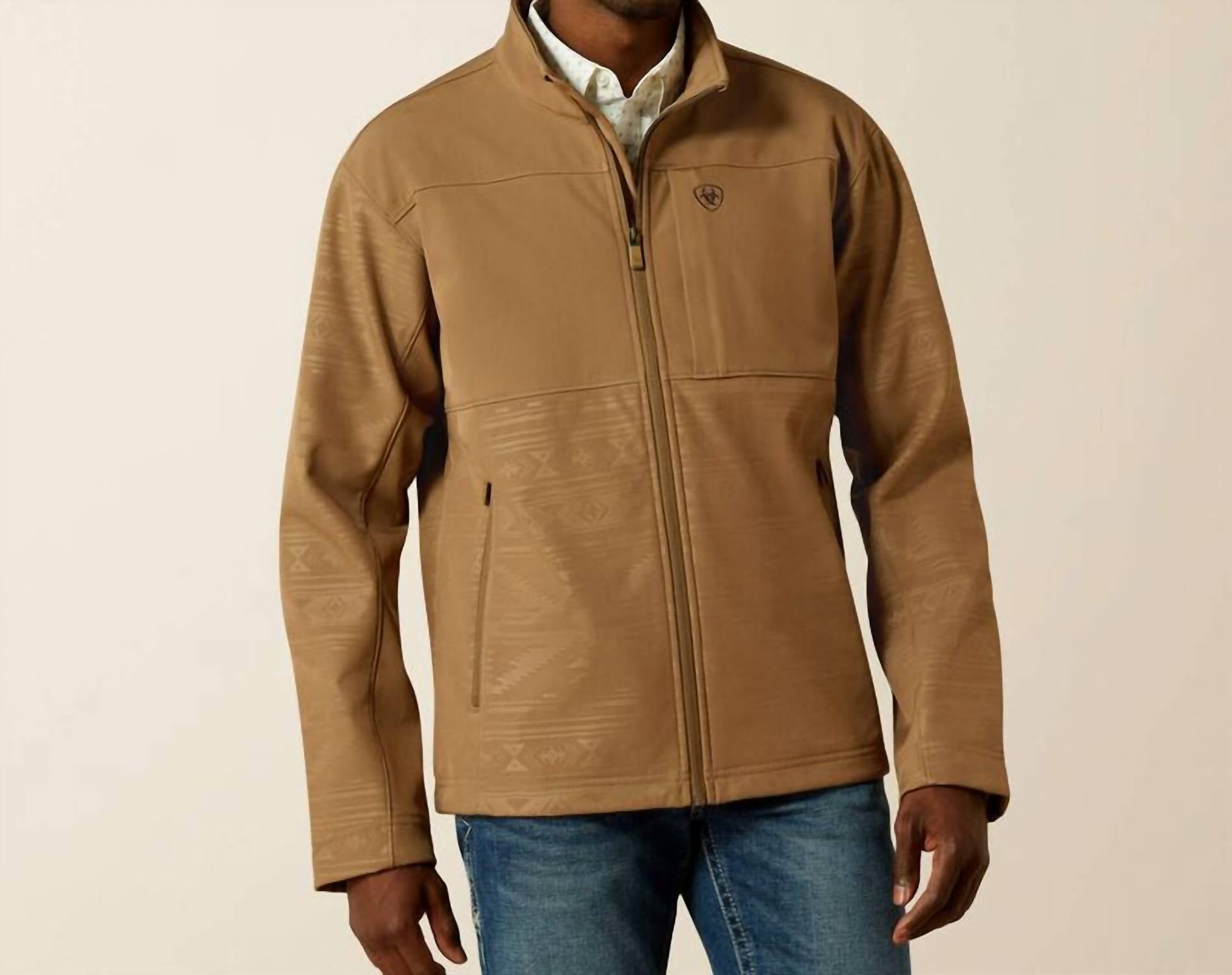 Chaqueta color caqui
