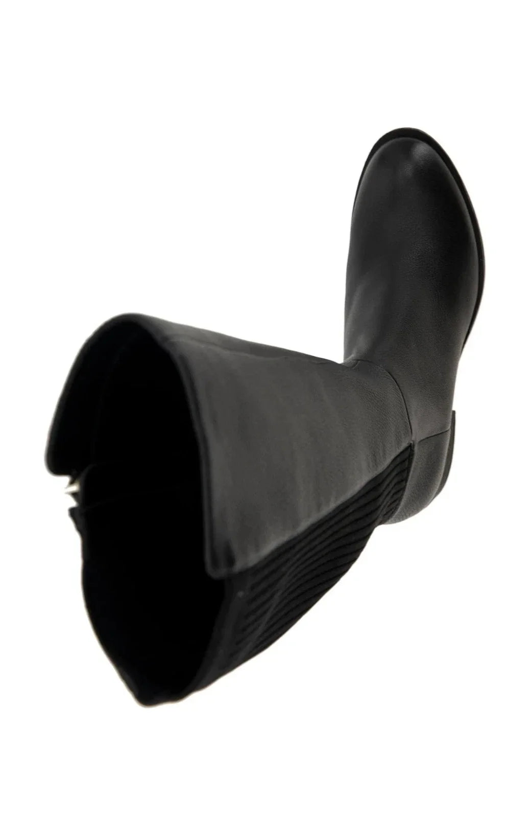 Botas de mujer de cuero color negro