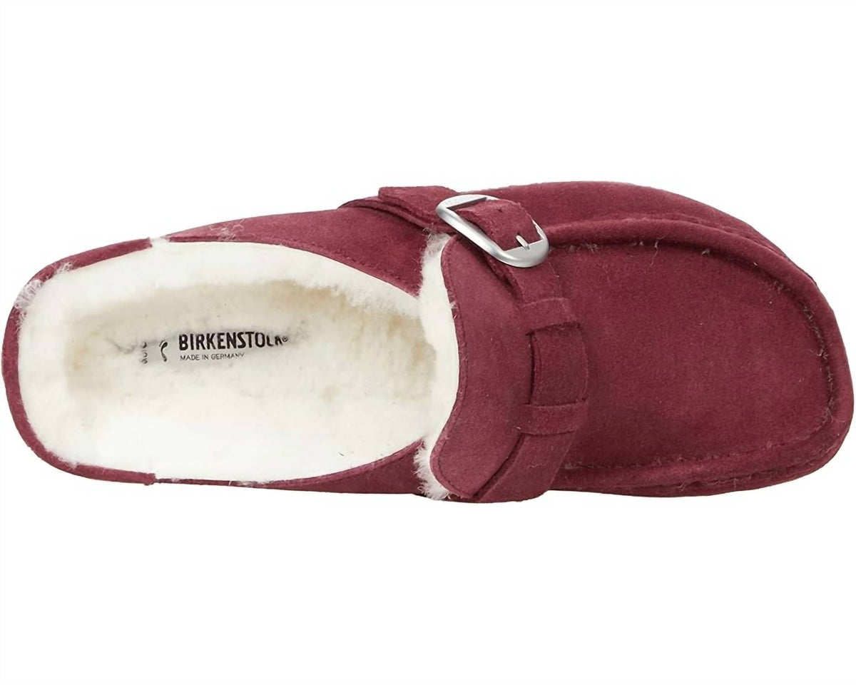 Zapatos destalonados de mujer de gamuza sin cordones