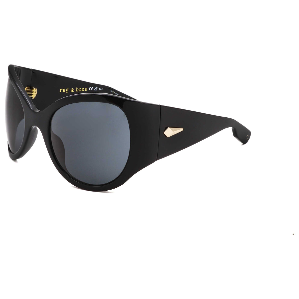 Gafas de sol de mujer 56 mm color negro