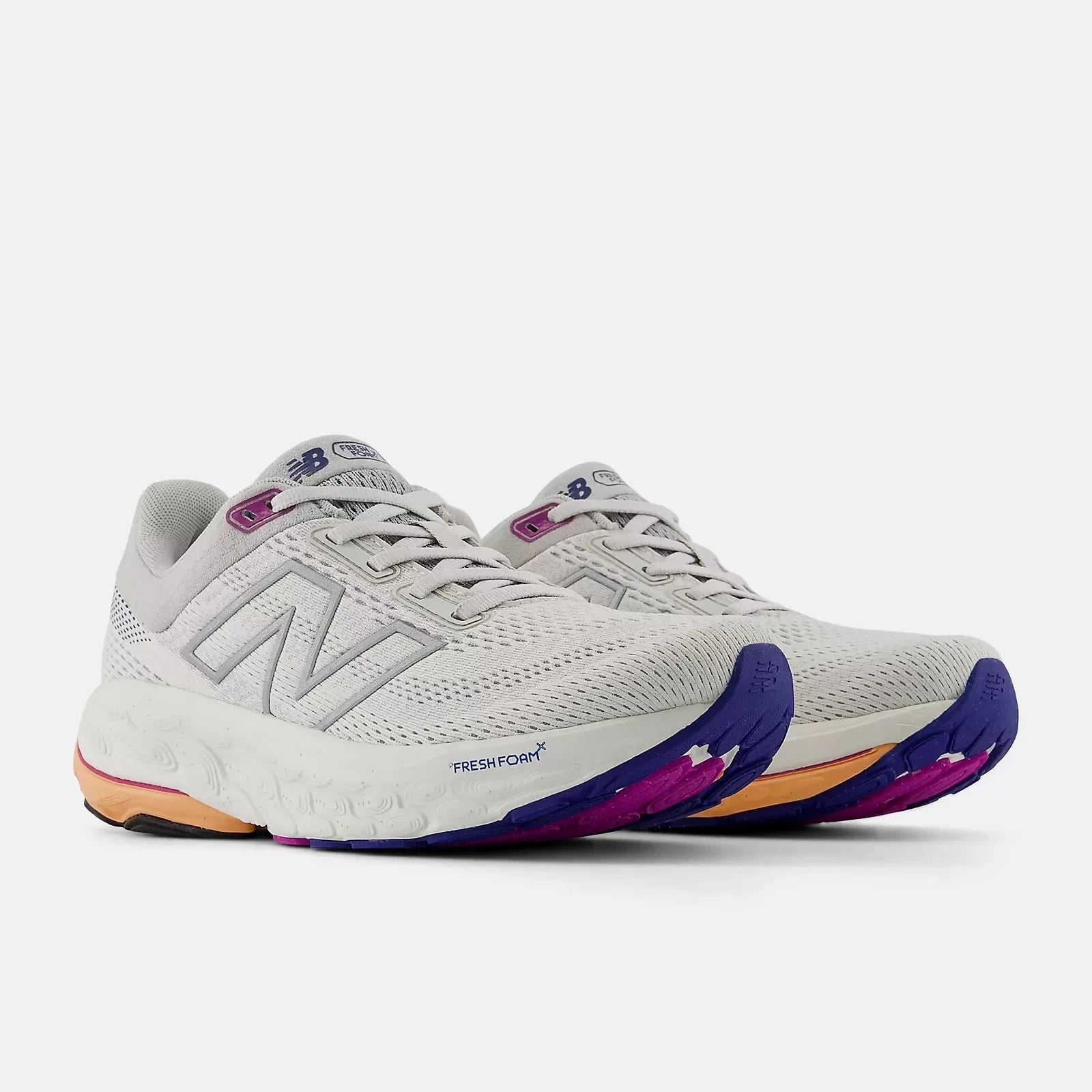 Tenis para correr de mujer color gris