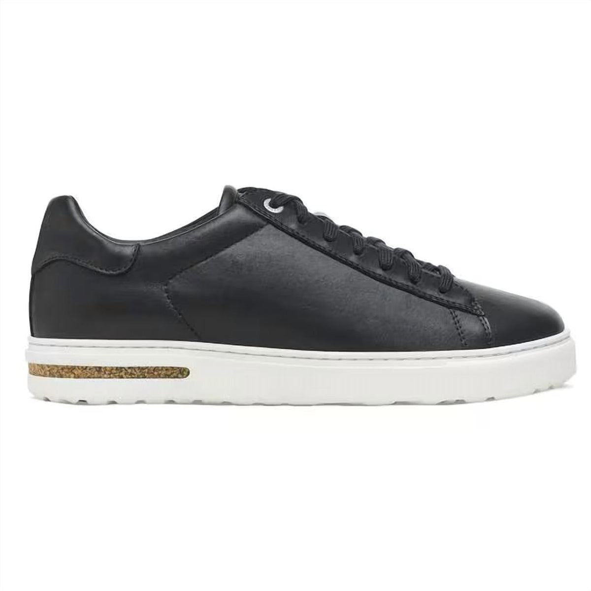Tenis de mujer de cuero color negro