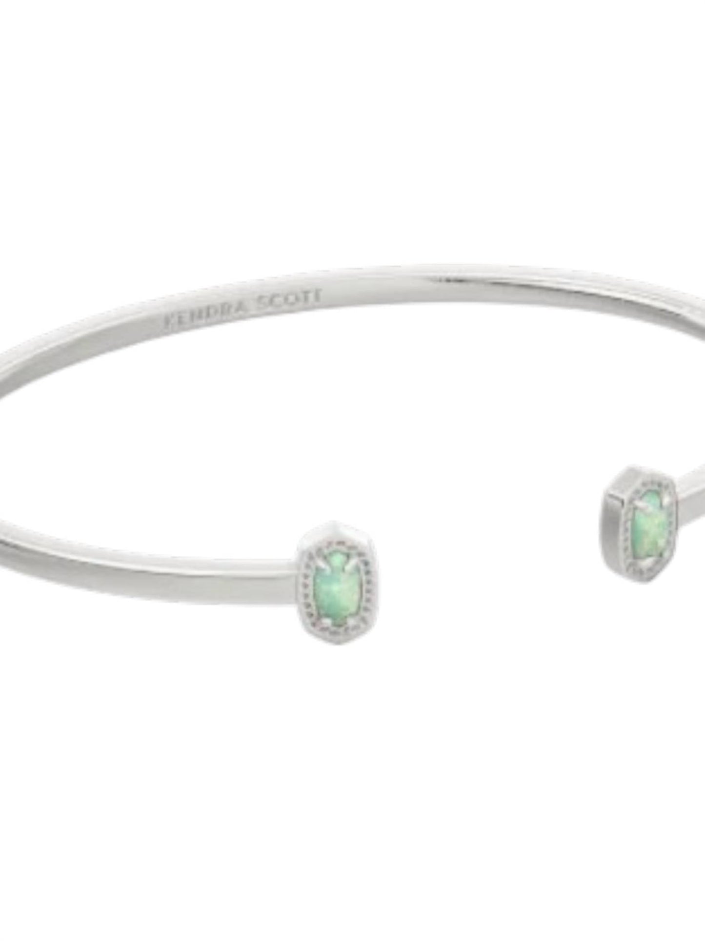 Pulsera de mujer color verde y plateado