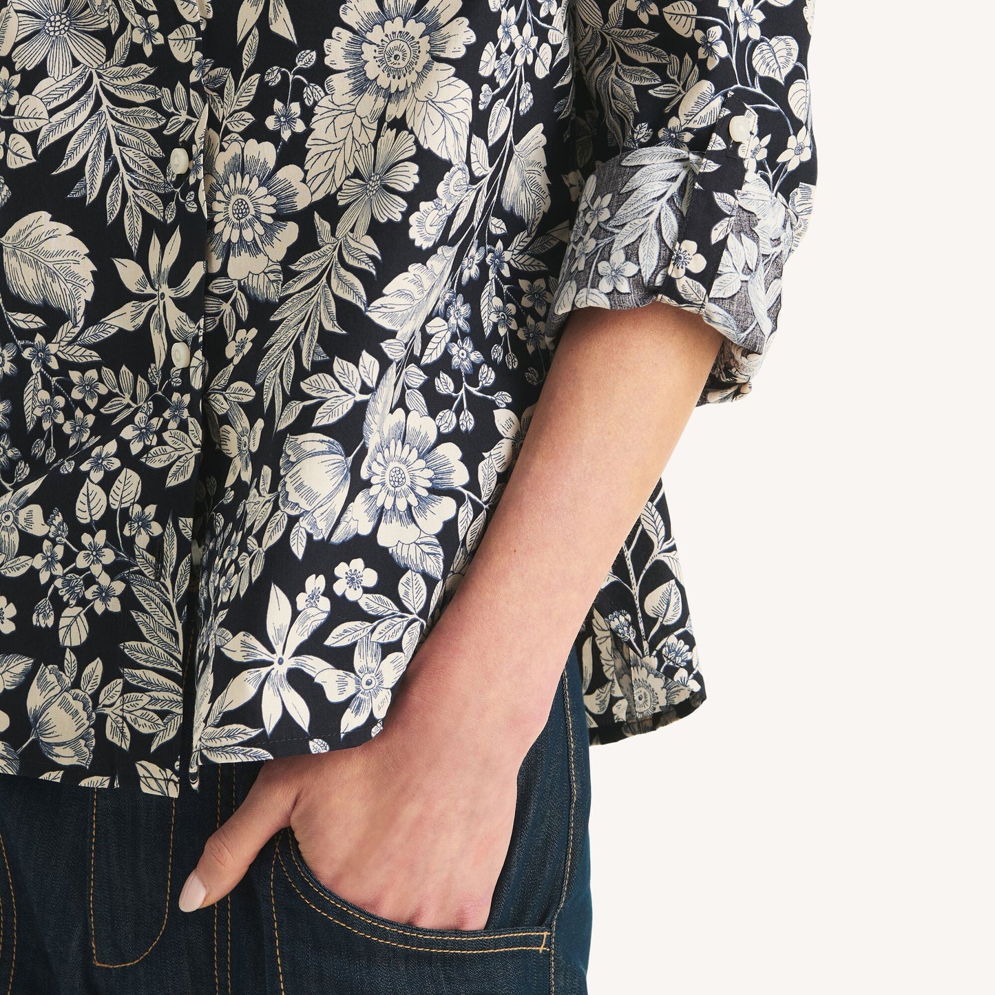 Camisa de mujer con estampado