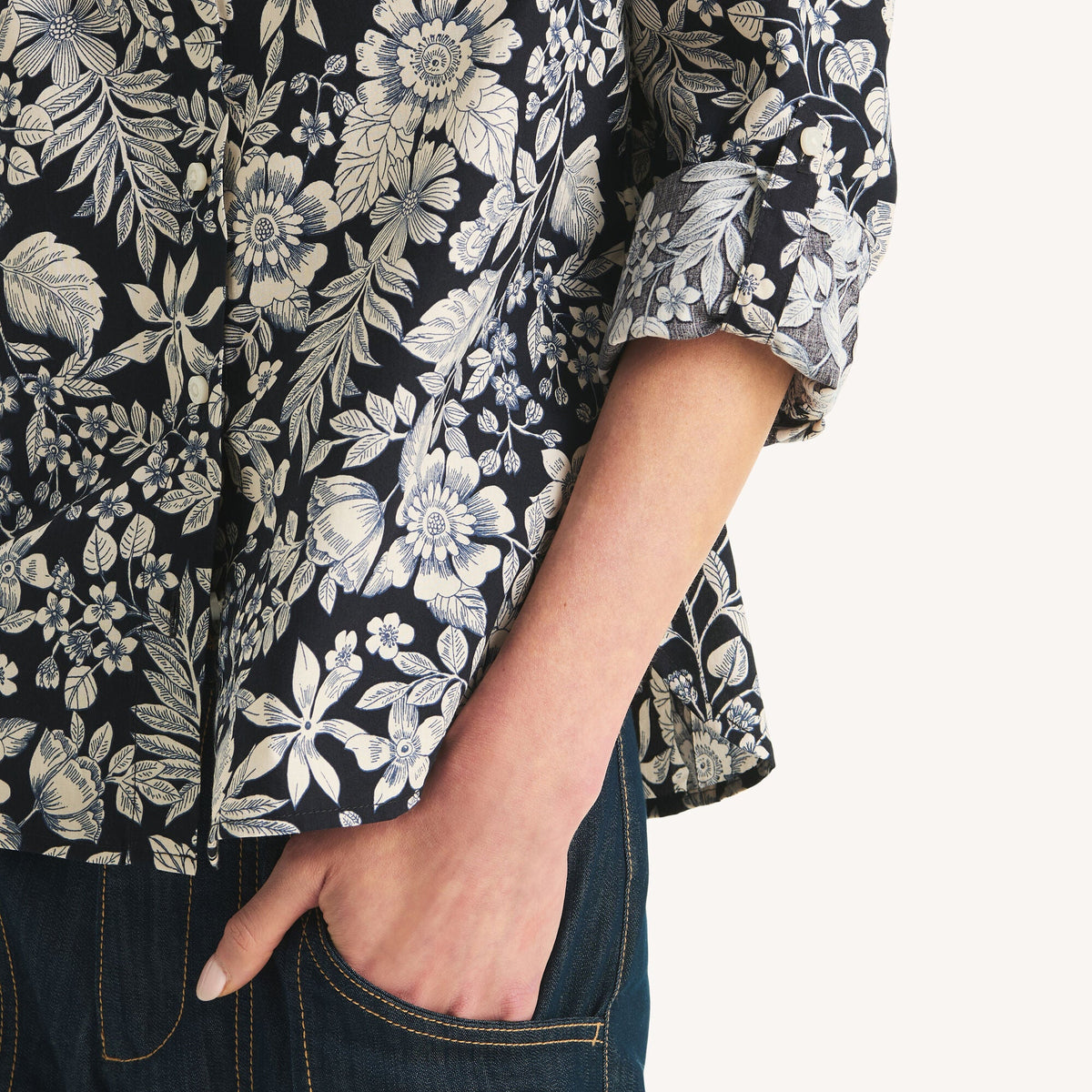 Camisa de mujer con estampado