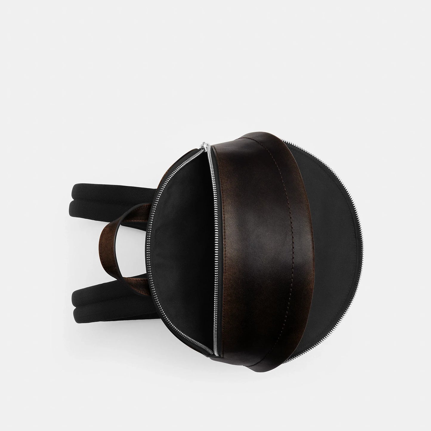 Morral de cuero