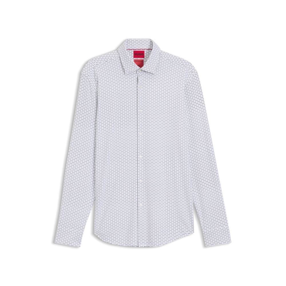Camisa de corte ajustado con estampado