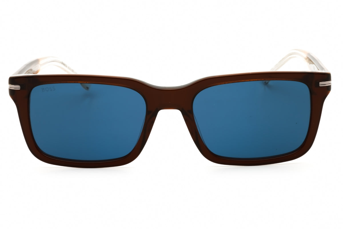 Gafas color azul y café