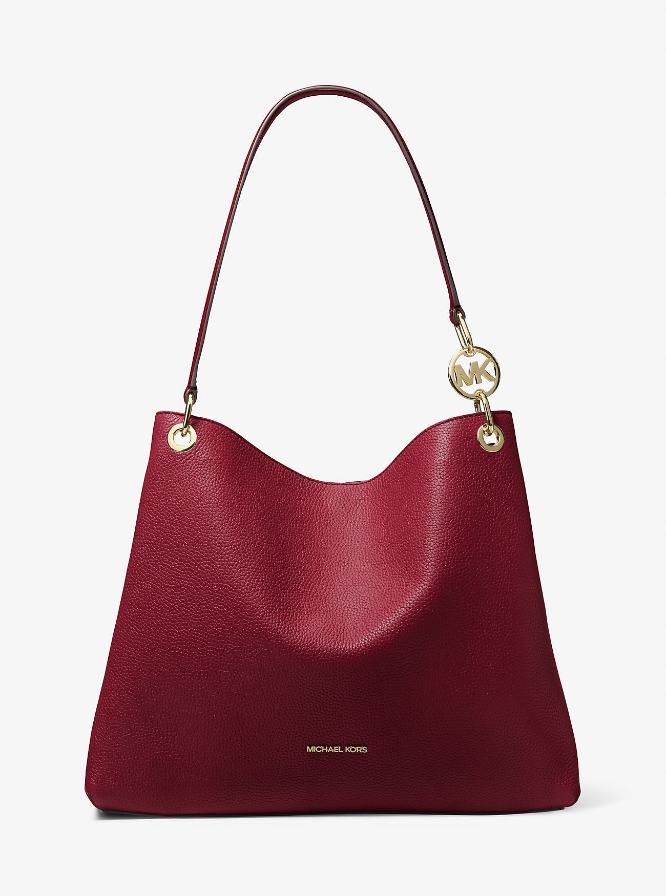 Bolso de hombro de cuero