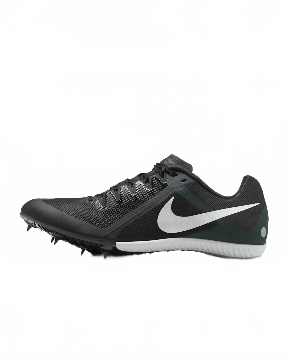 Tenis para correr unisex color negro y gris y plateado