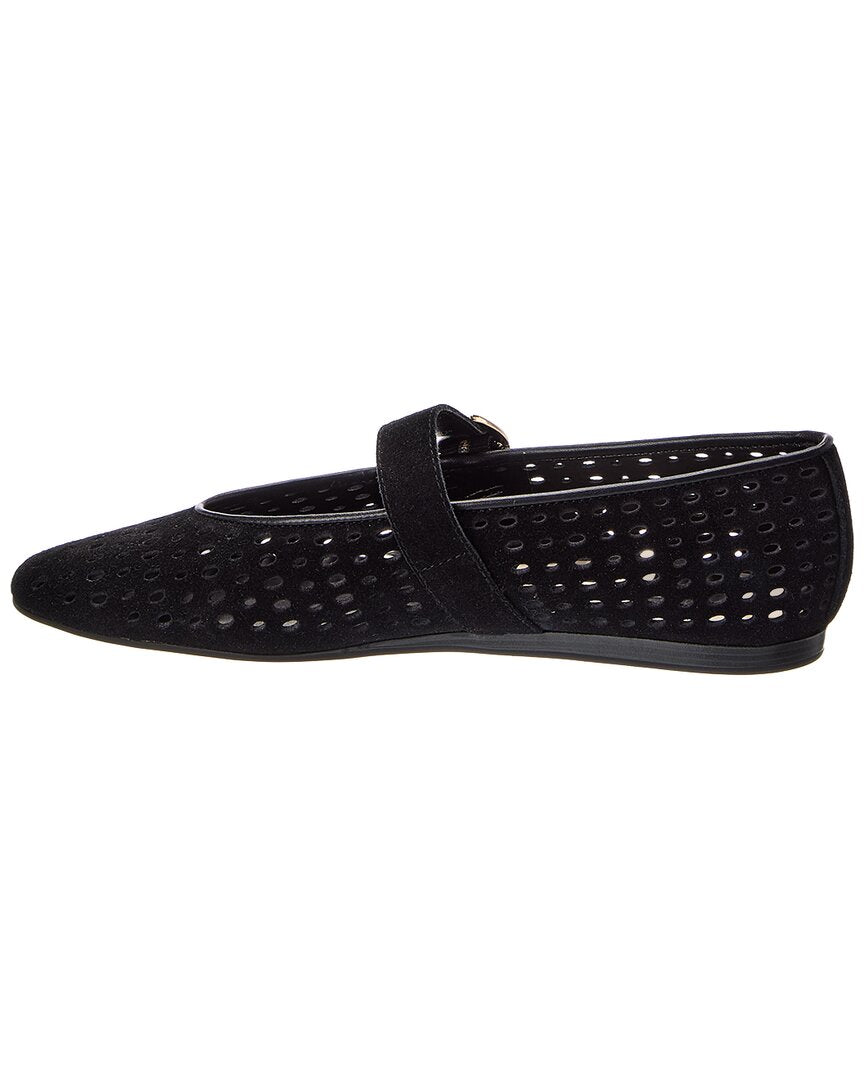 Zapatos planos de gamuza