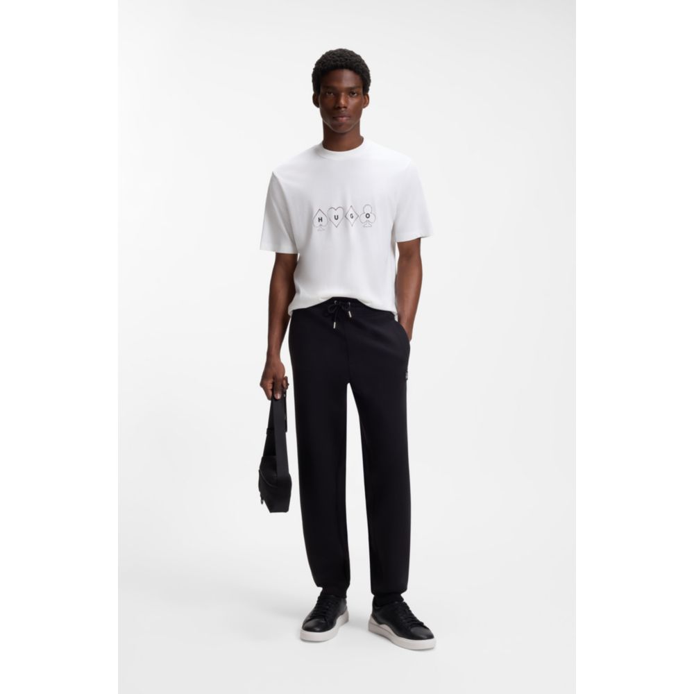 Camiseta de algodón con estampado