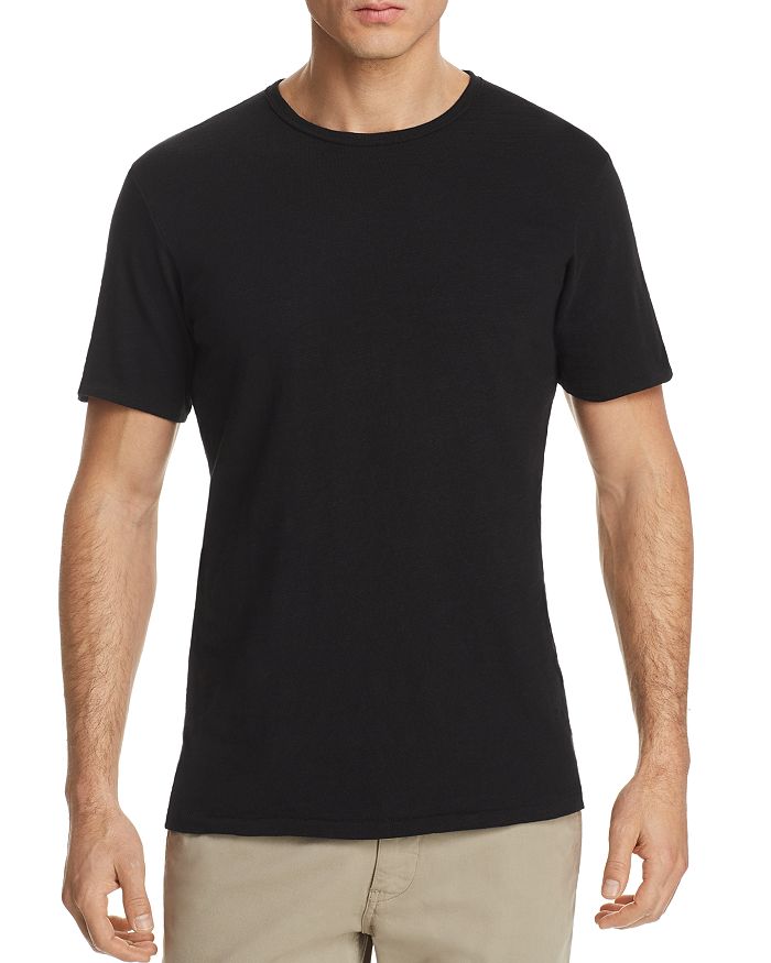Camiseta de hombre de manga corta color negro
