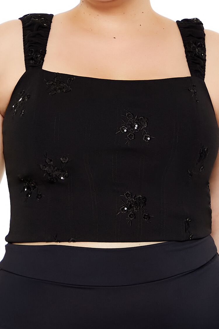 Top con lentejuelas