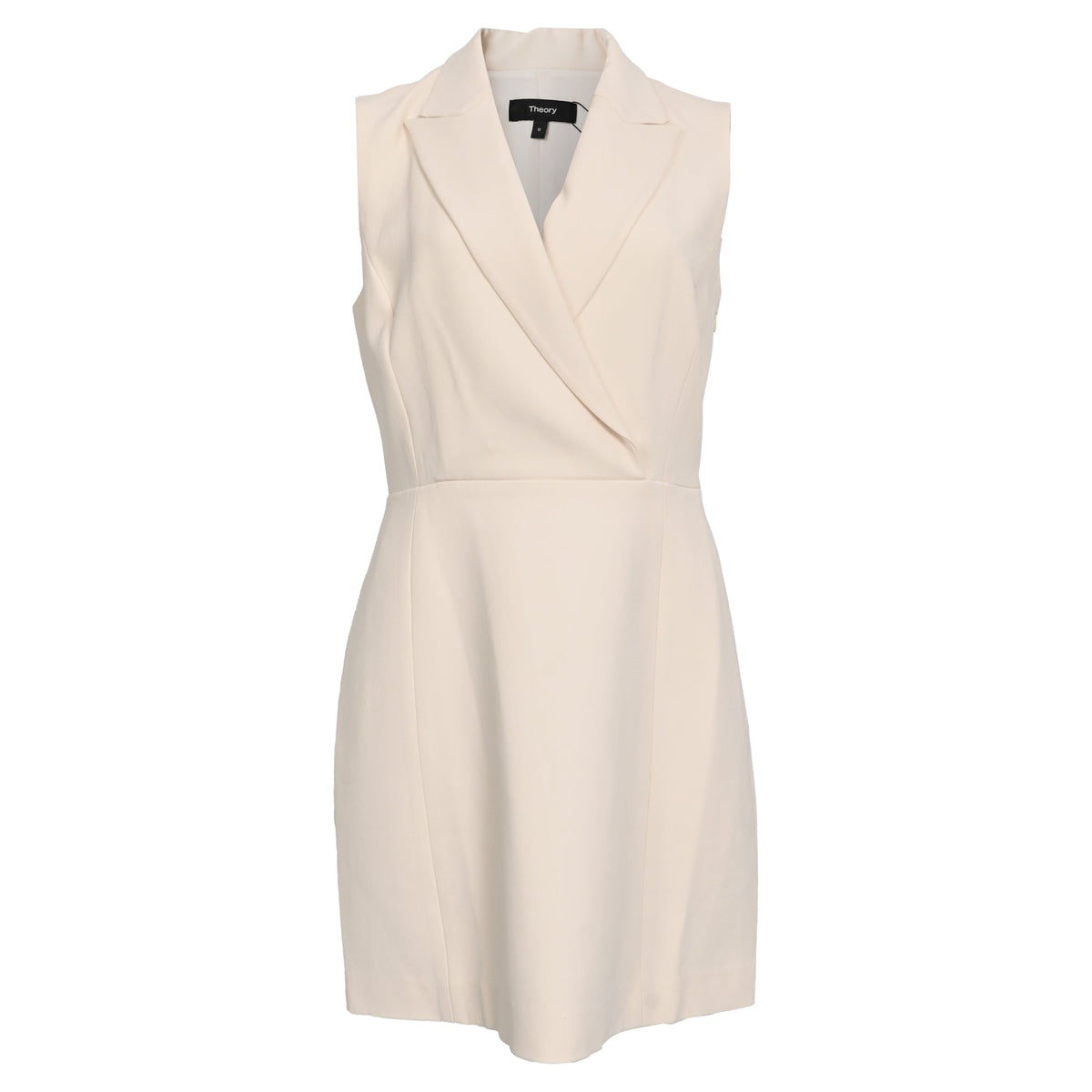 Vestido corto color blanco