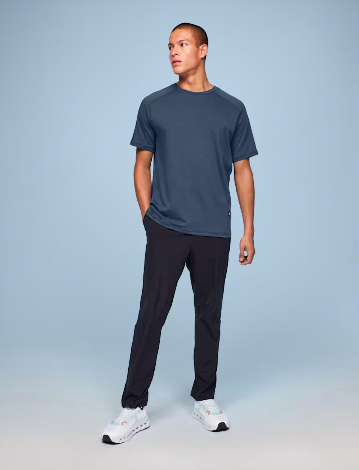 Camiseta de hombre de mezclilla