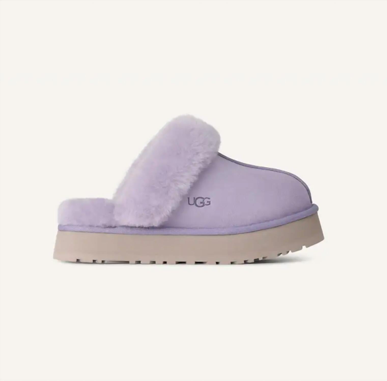 Pantuflas de mujer color lila